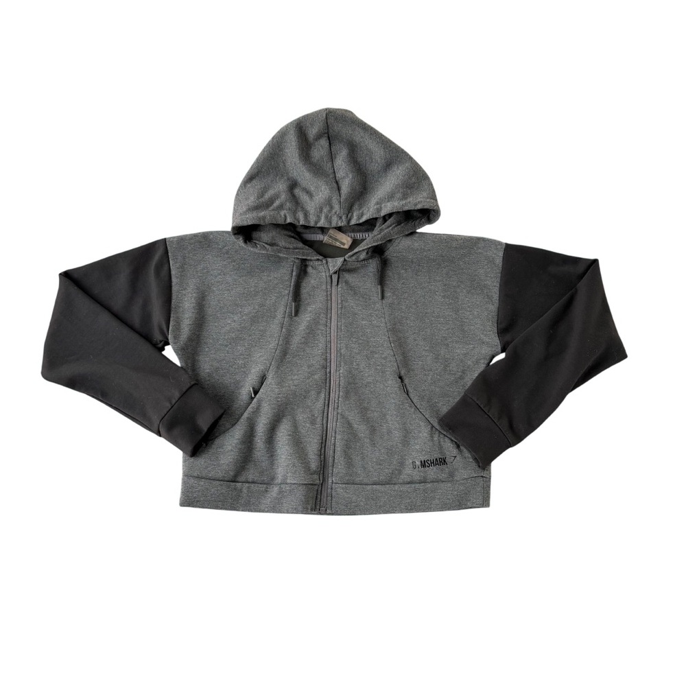 Gymshark Zip-up Cropped Hoodie